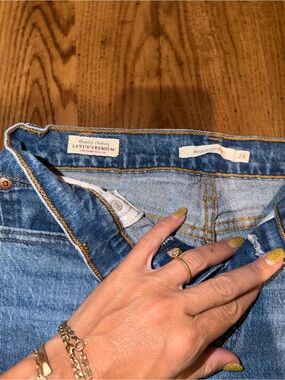 Levi's Women's High-Rise Blue Denim Jeans